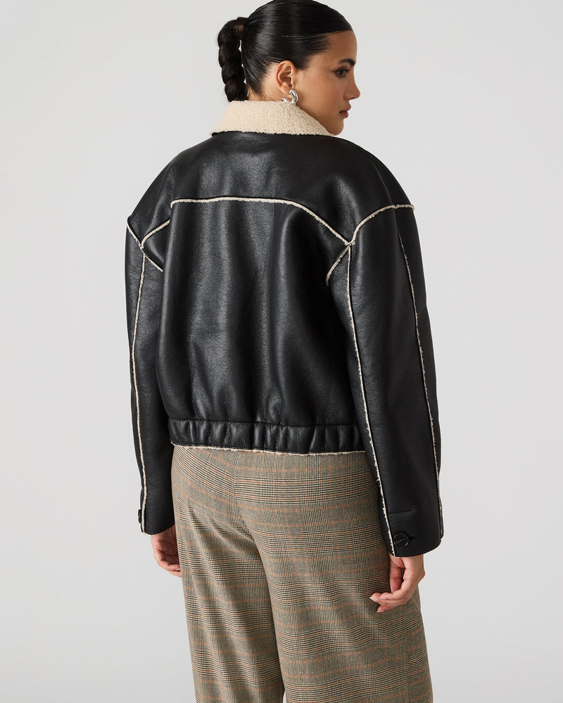tilia coat | black