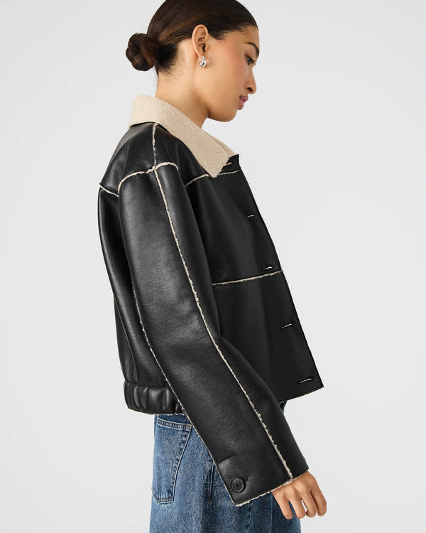 tilia coat | black