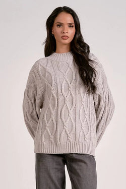 tristian sweater | light grey