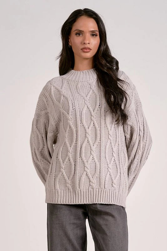 tristian sweater | light grey