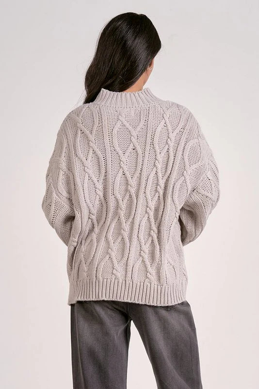 tristian sweater | light grey