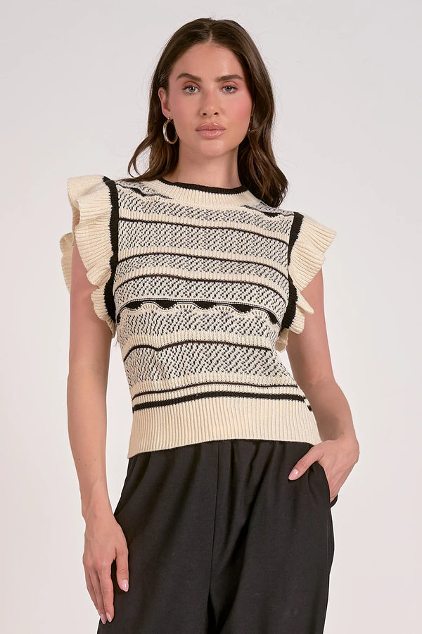 zaza sleeveless sweater |