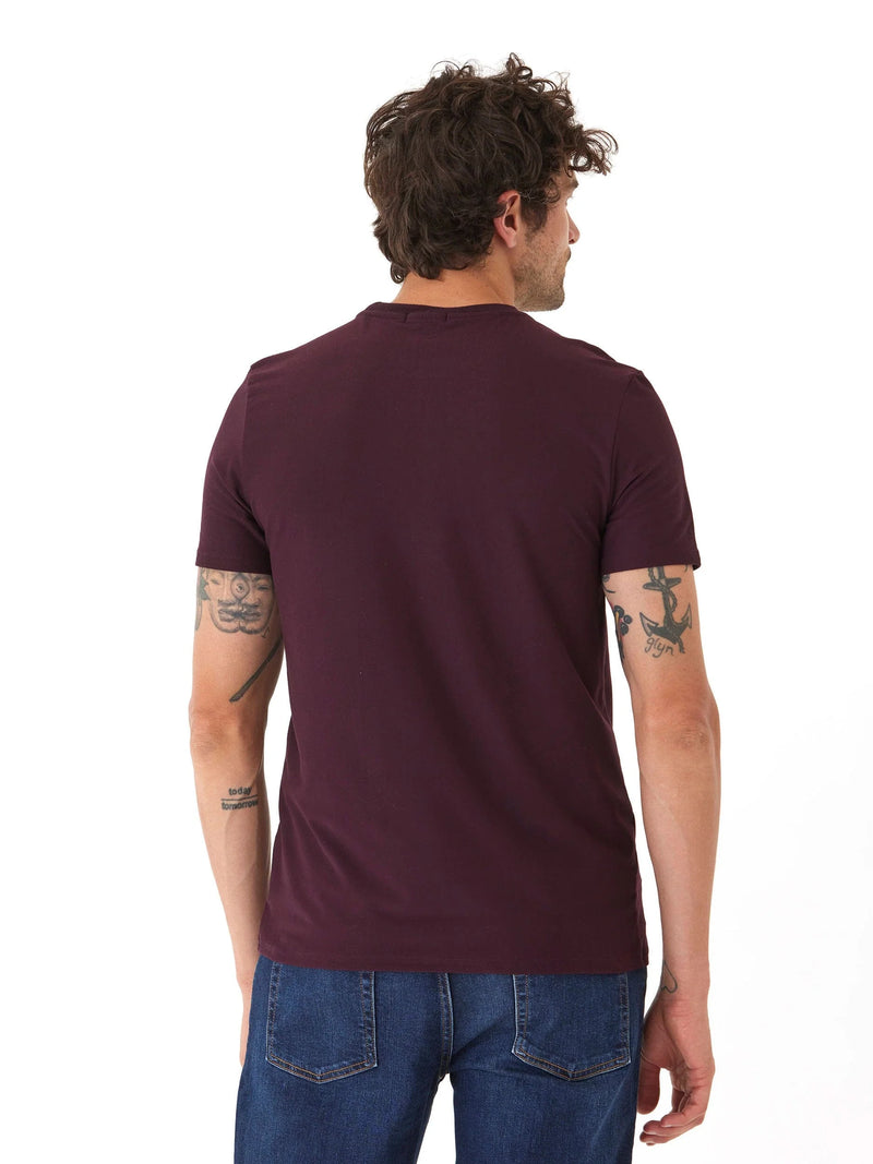 soloman luxe jersey tee | peppercorn