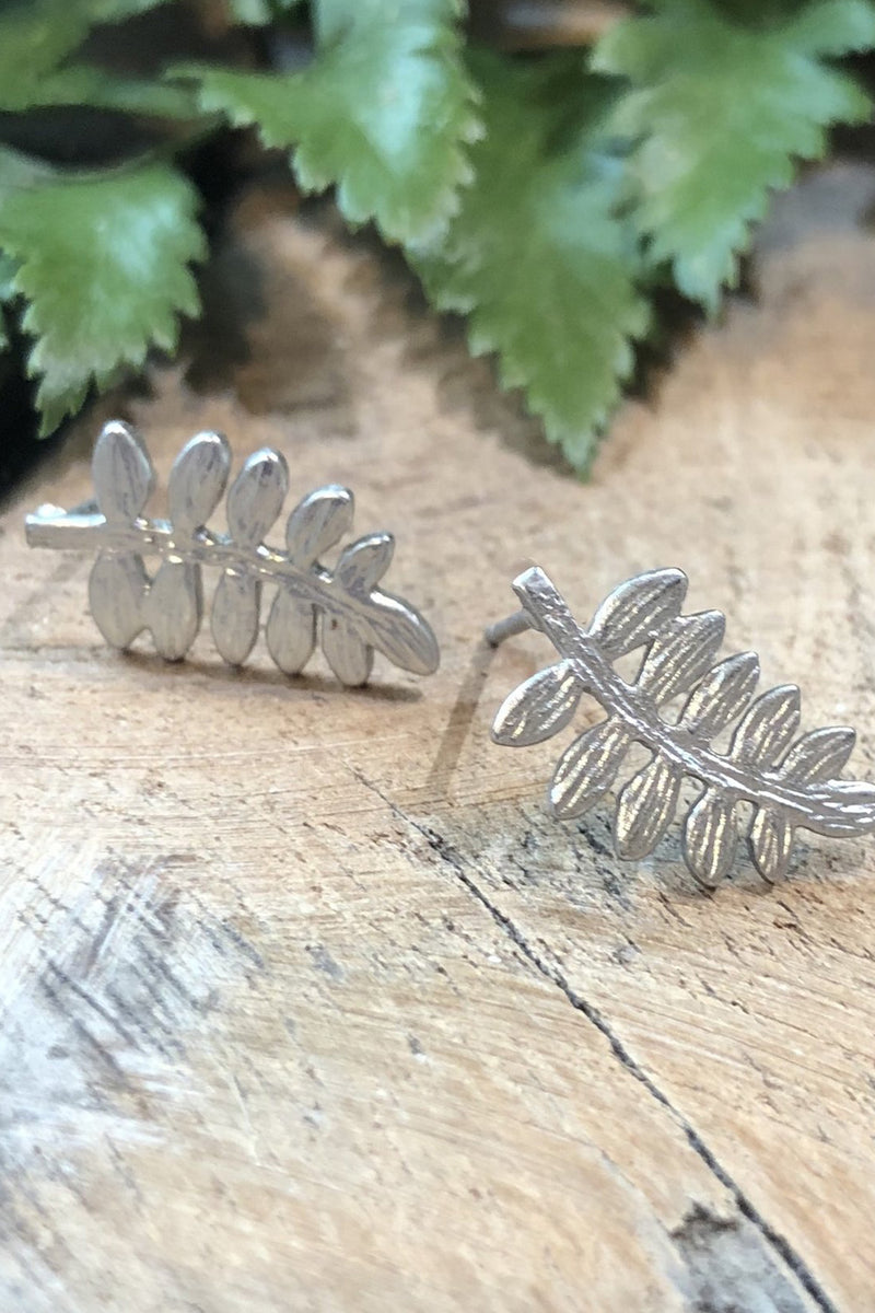 fern earrings