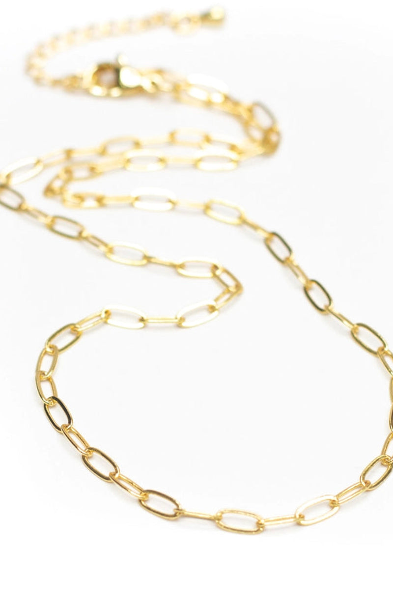 paperclip chainlink necklace | 2 sizes