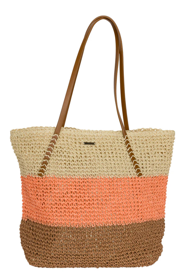 perfect find straw bag | toasted coconut