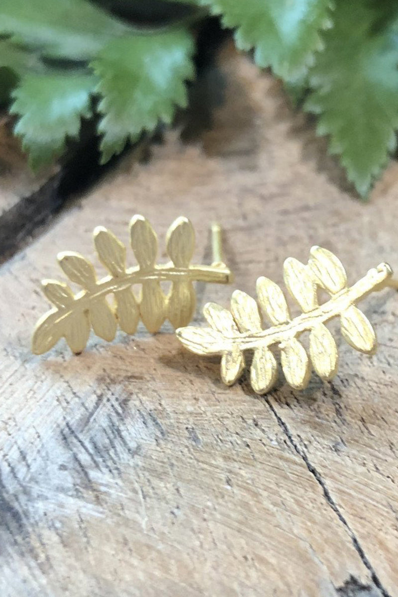 fern earrings