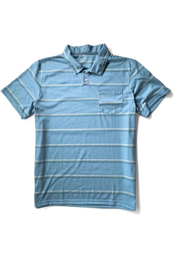 hy-lite polo tee | stone blue