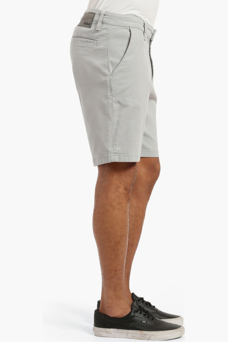 noah luxe twill shorts | pearl blue