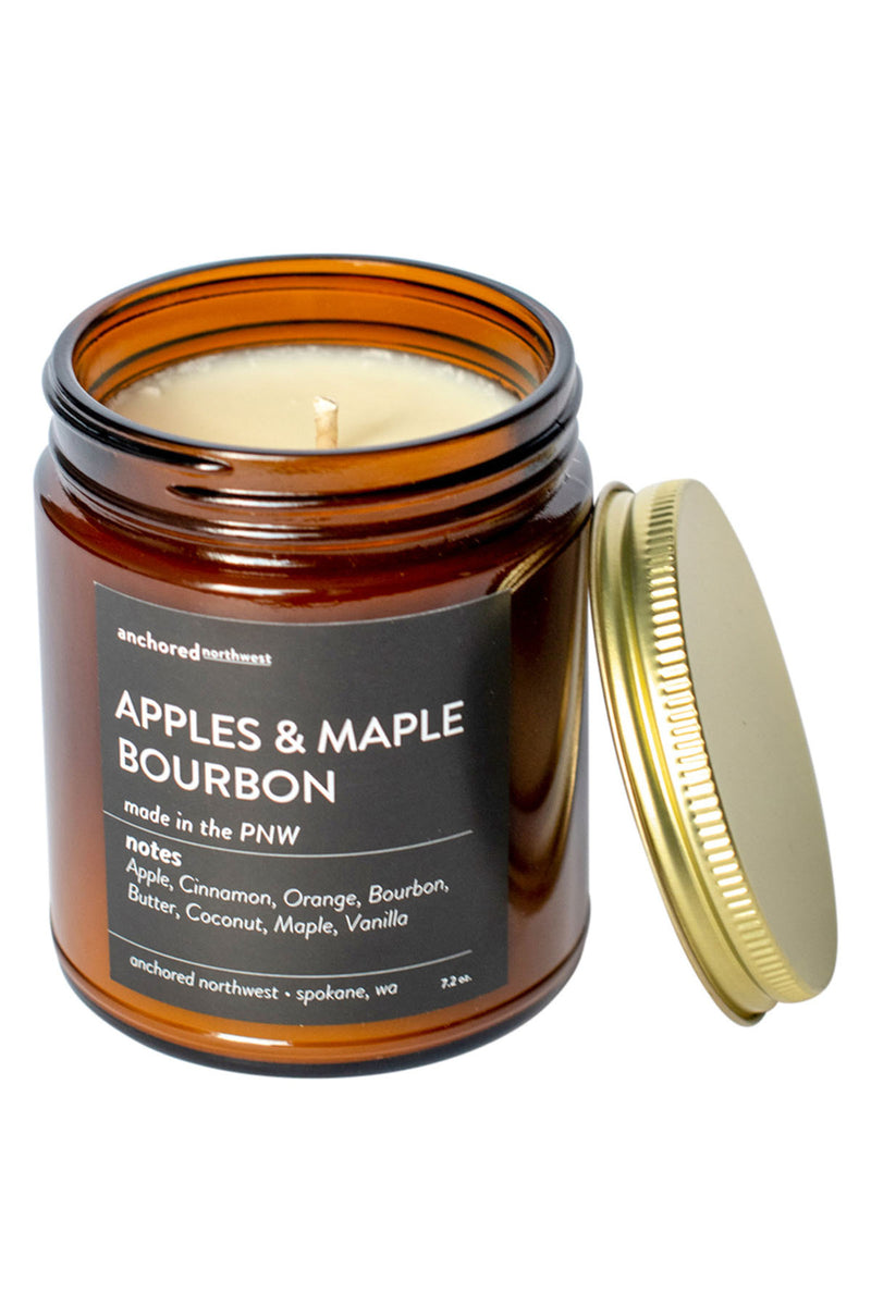 amber jar scented soy candle | more