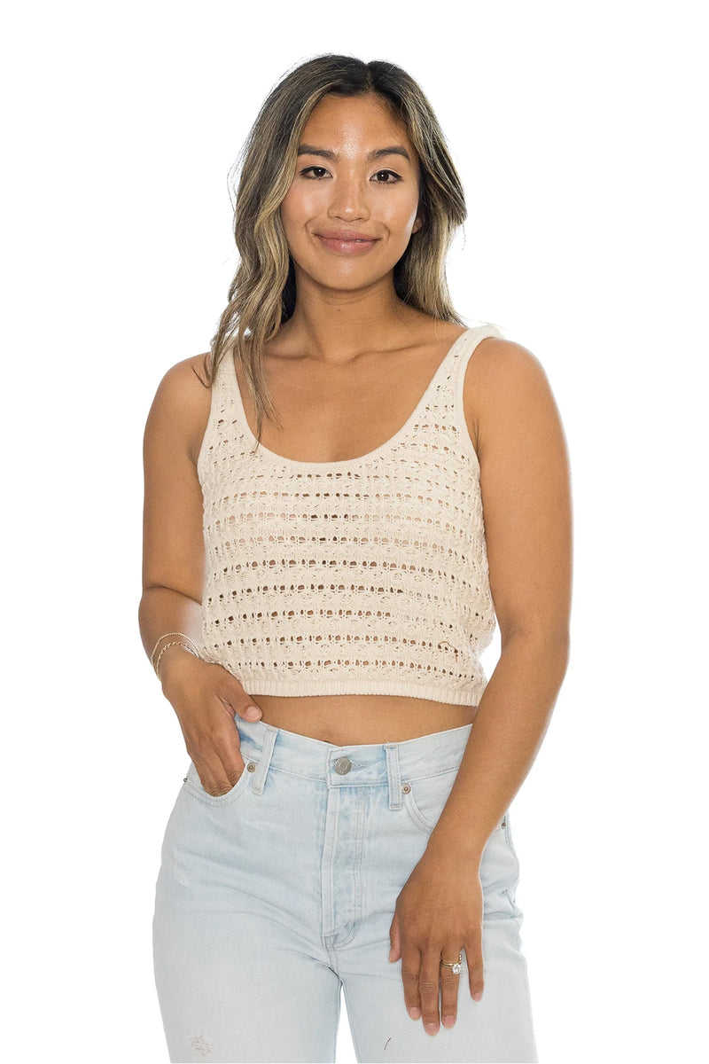 hot shot crochet tank | more colors