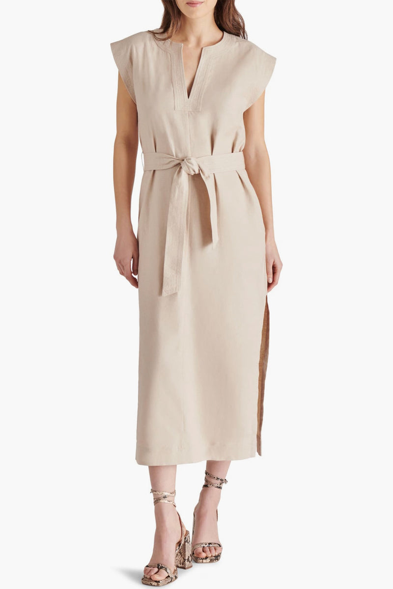 aeris midi dress | natural