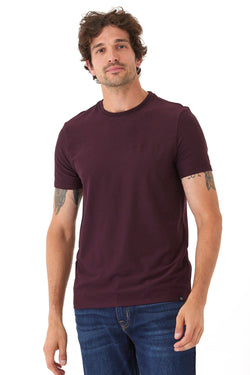 soloman luxe jersey tee | peppercorn
