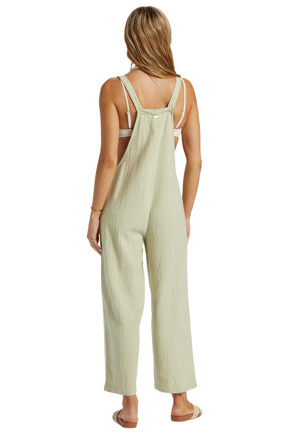 pacific time jumpsuit | avocado