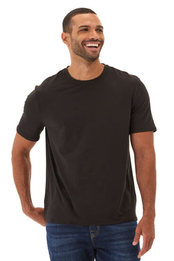 soloman luxe jersey tee | black