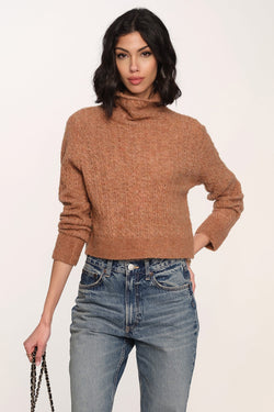 zeke sweater | rust