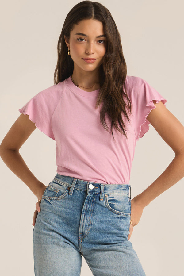 abby flutter tee | more colors