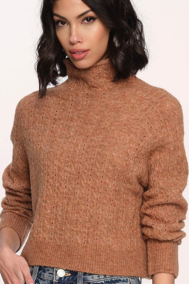 zeke sweater | rust