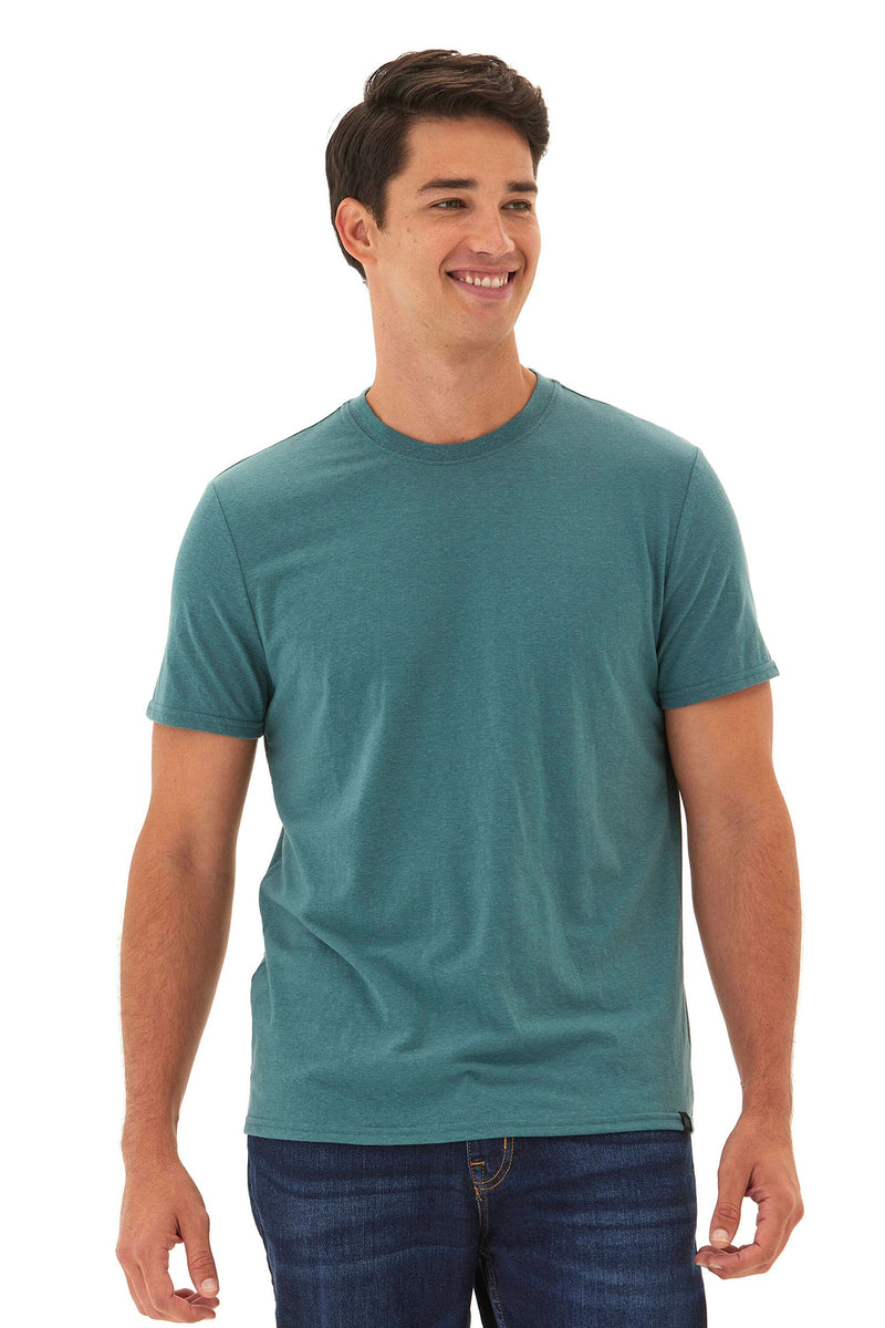 triblend crew tee | watercress