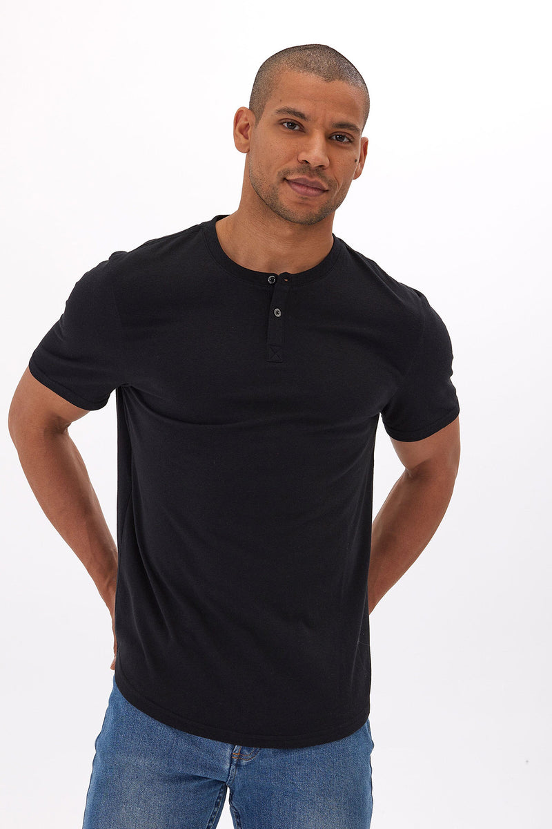 triblend henley tee | more colors