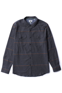 central coast eco flannel | charcoal