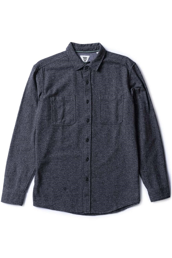 shaper eco flannel shirt | black