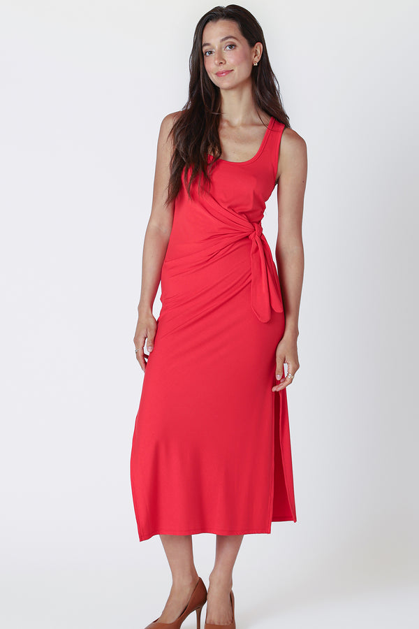 scarlet knot dress