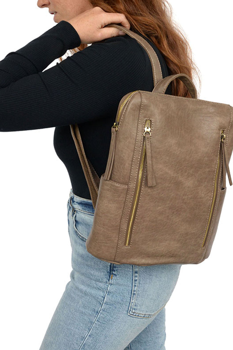 raegan double zip backpack | more colors