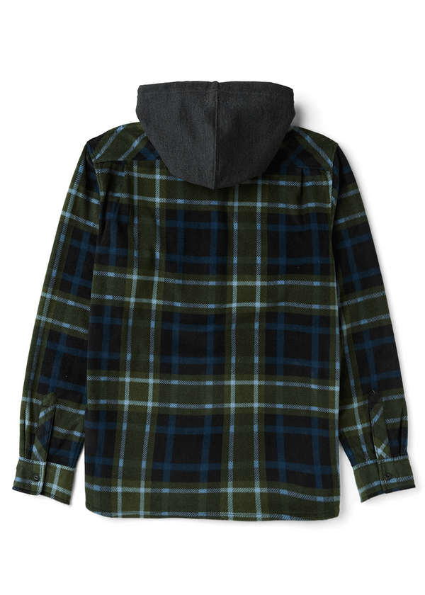 eco-zy shirt jacket | emerald blue