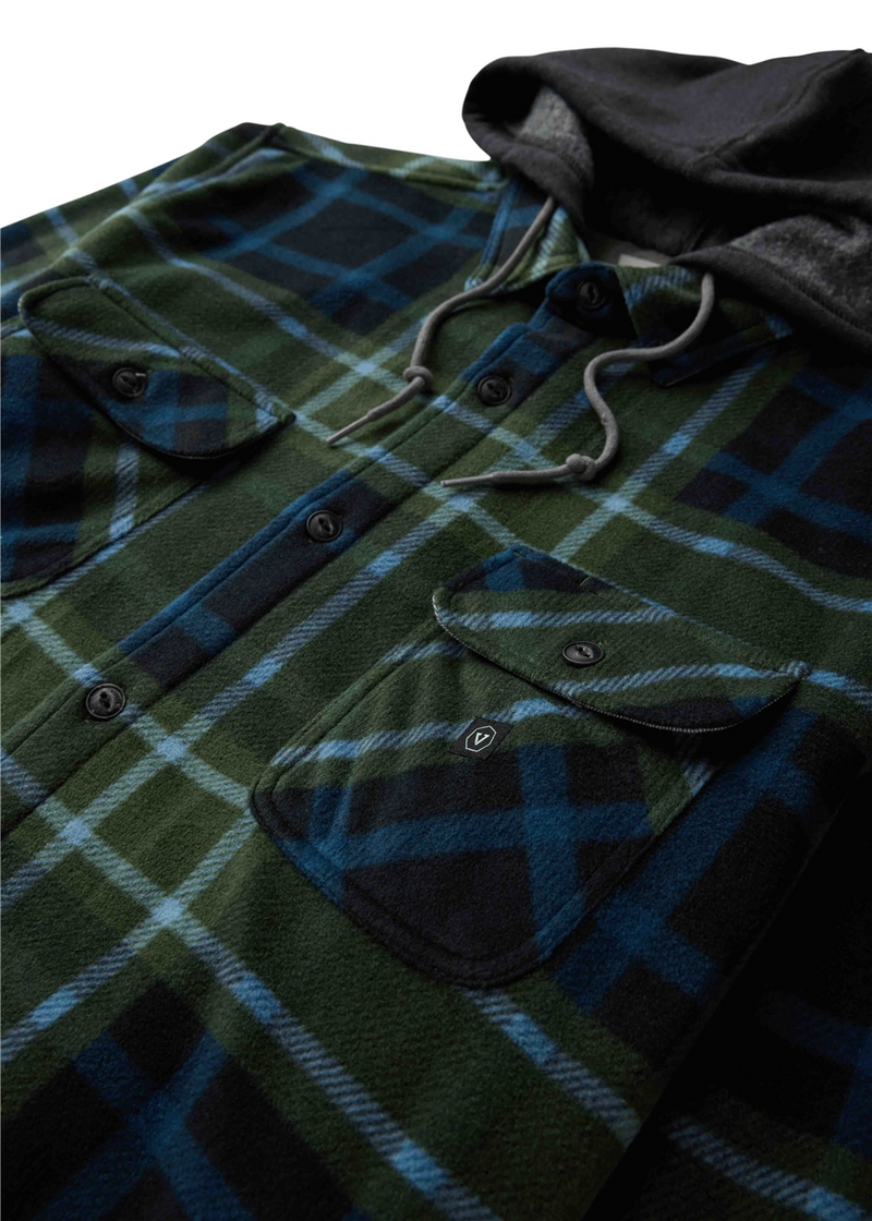 eco-zy shirt jacket | emerald blue
