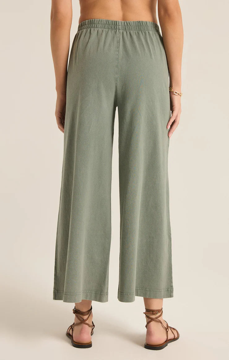 scout cotton pocket pant | palm green