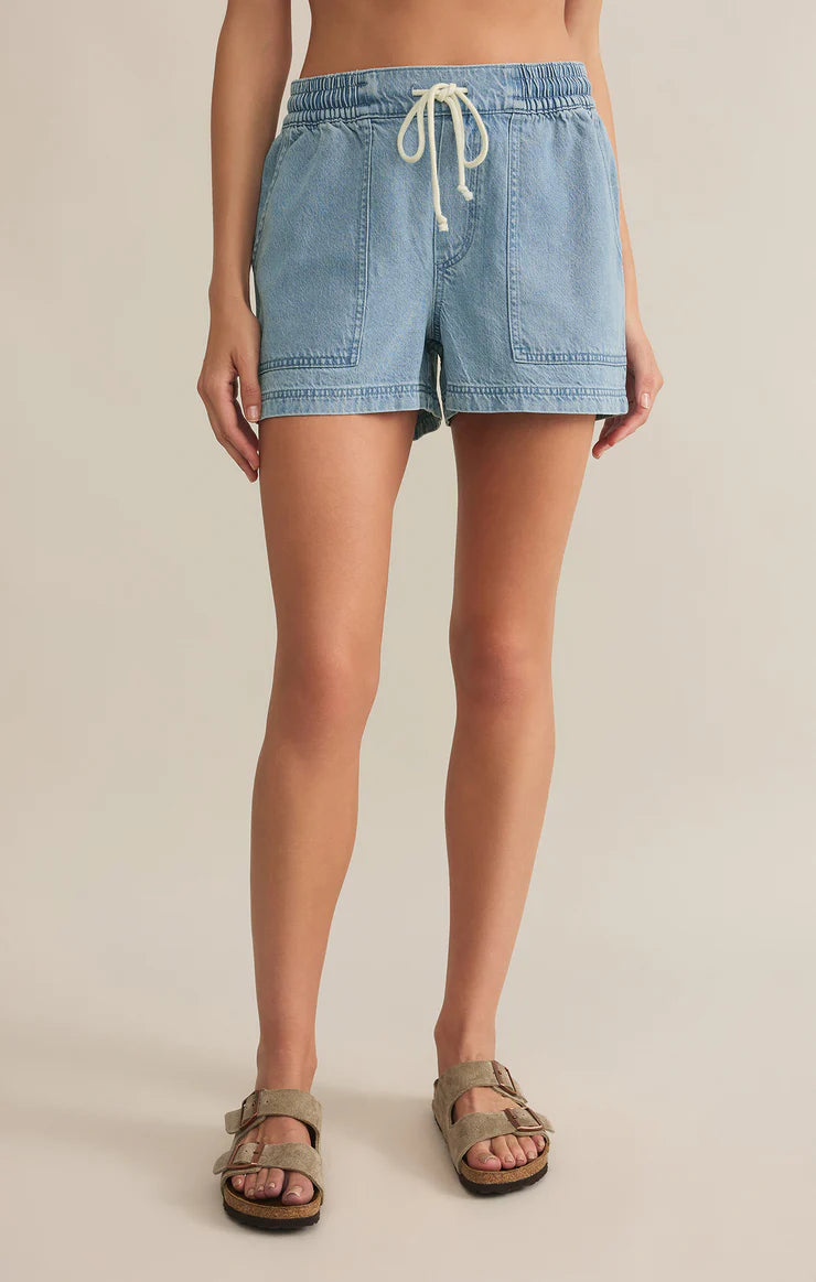 summerland luxe soft denim short