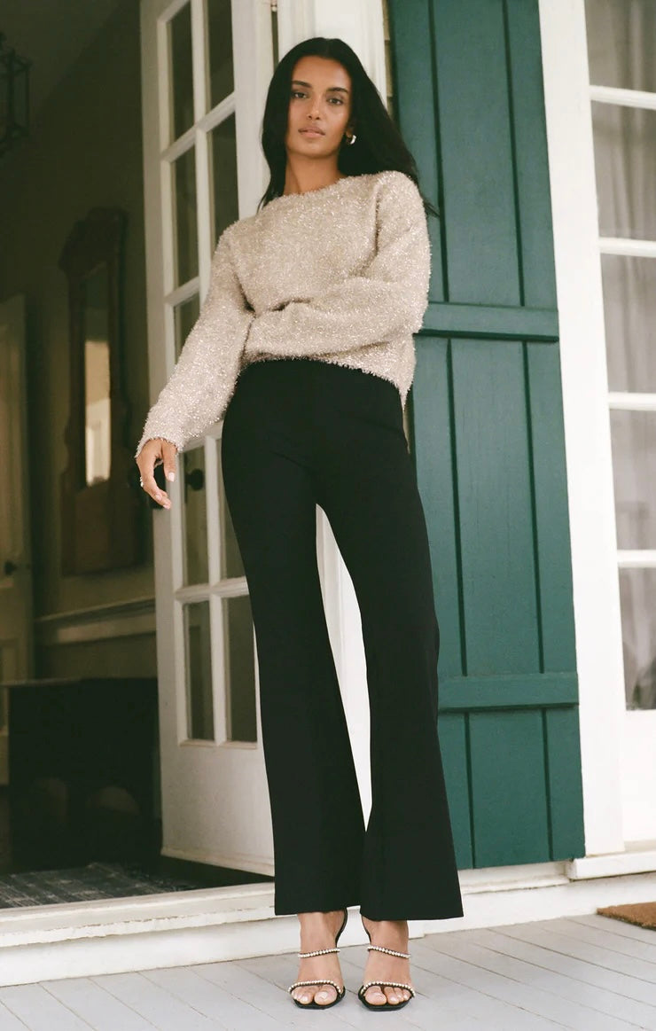 tinseltown sweater | champagne