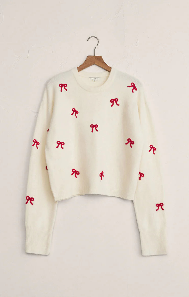 tie the ribbon sweater