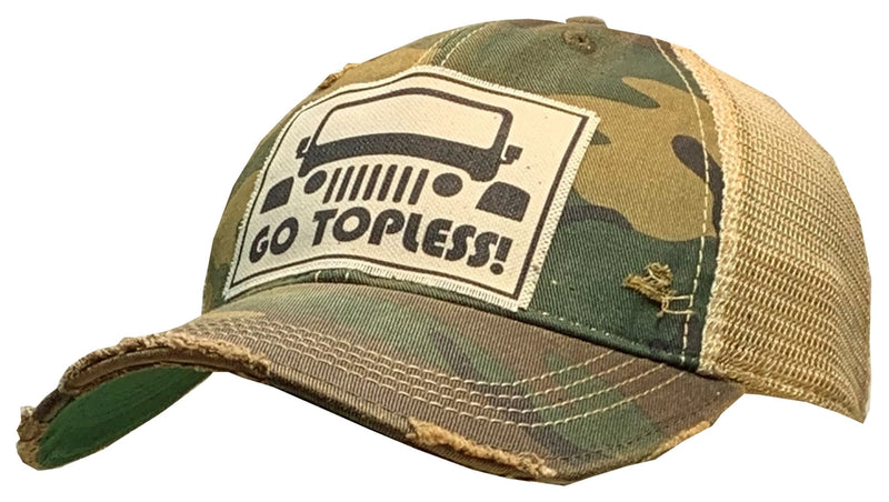 distressed trucker cap | more