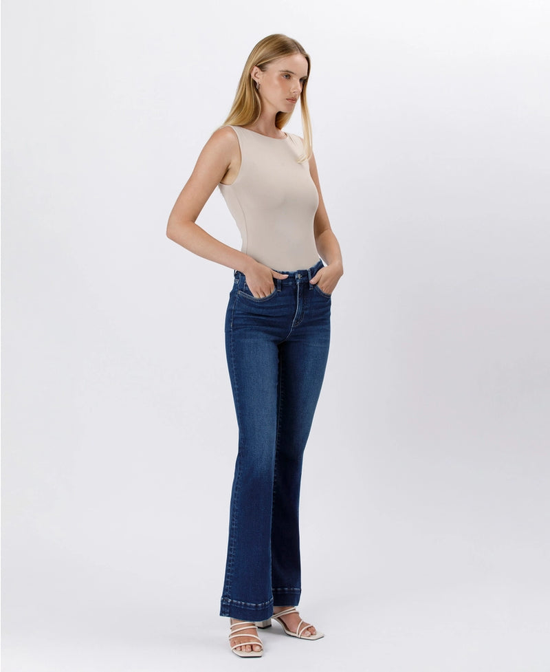 trouser hem bootcut jeans
