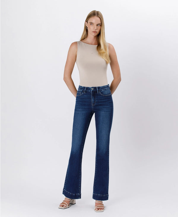 trouser hem bootcut jeans