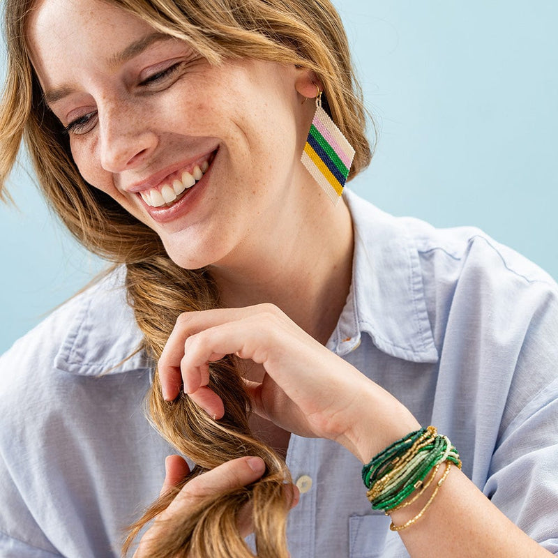 chelsea luxe beaded bracelet set | more colors
