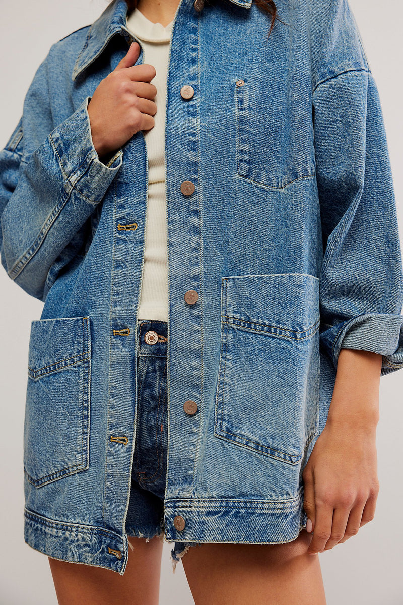 avery denim jacket | got the blues