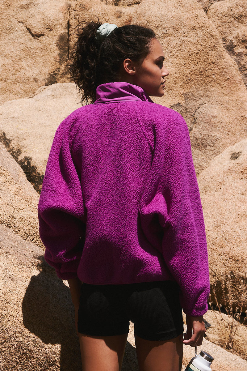 hit the slopes fleece | vivid violet
