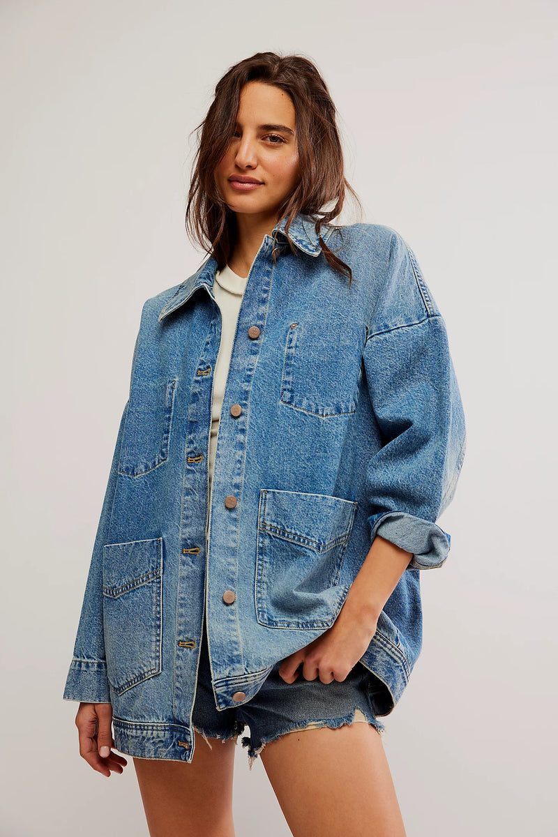 avery denim jacket | got the blues