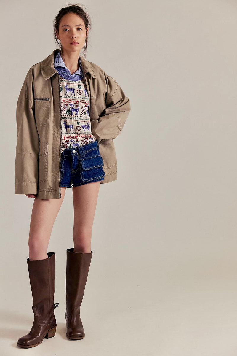 blissful thermal top | snowdrop