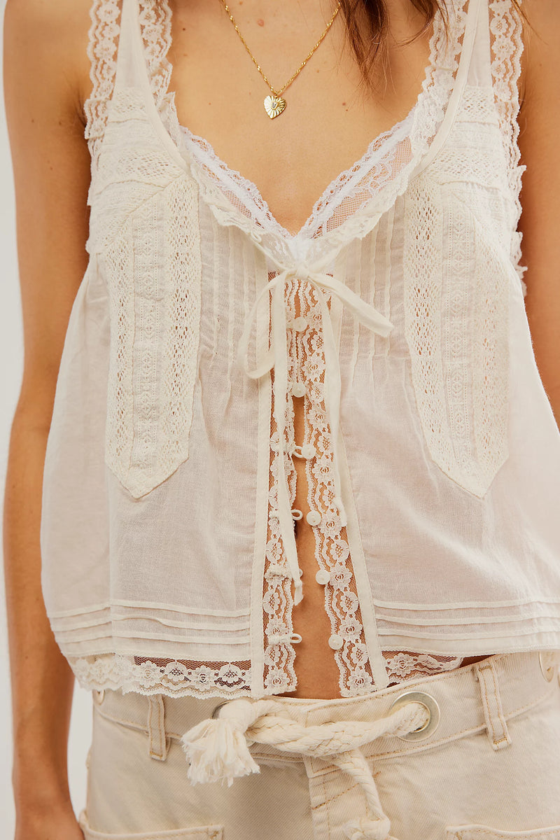 evermore tank | ivory