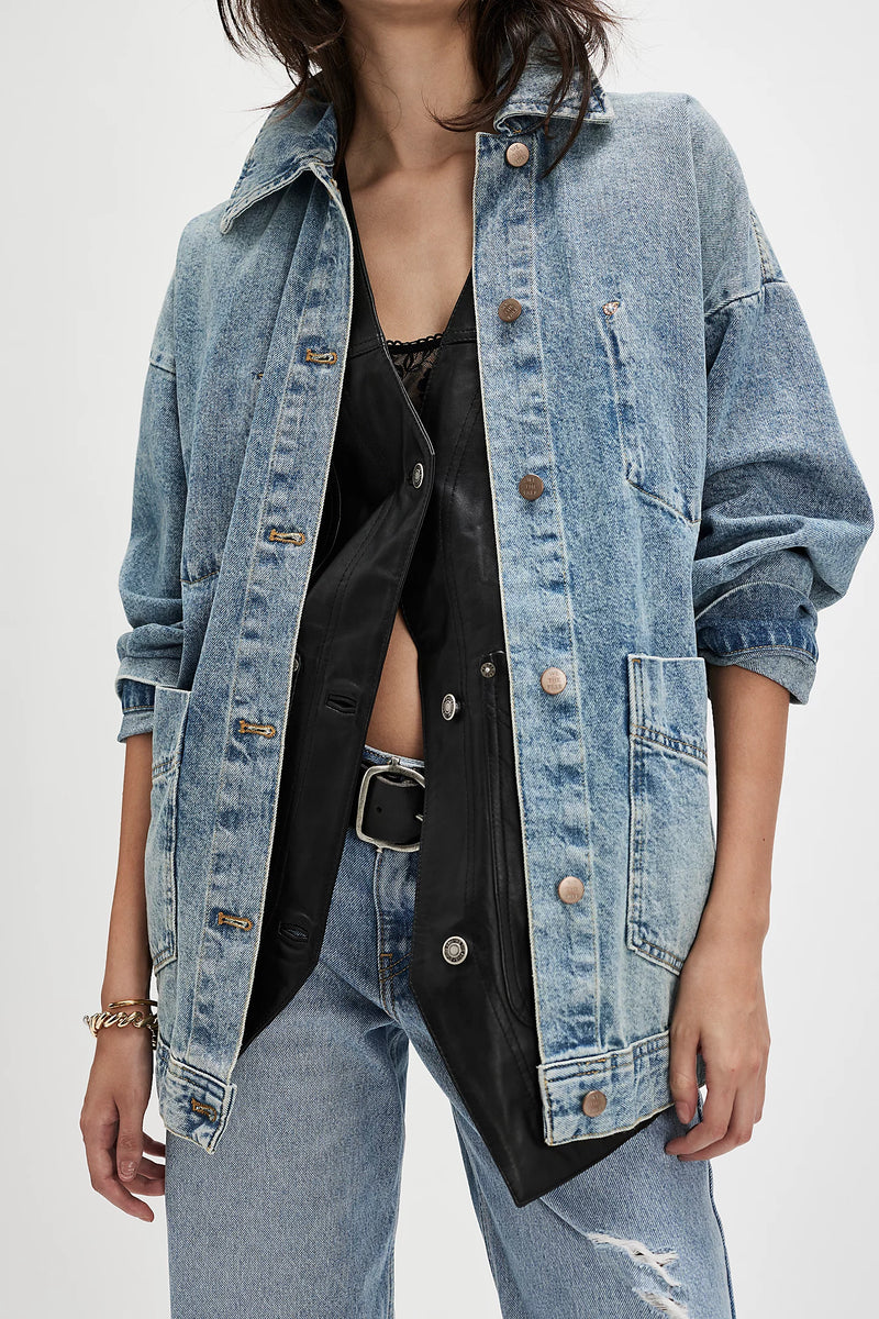 avery denim jacket | got the blues