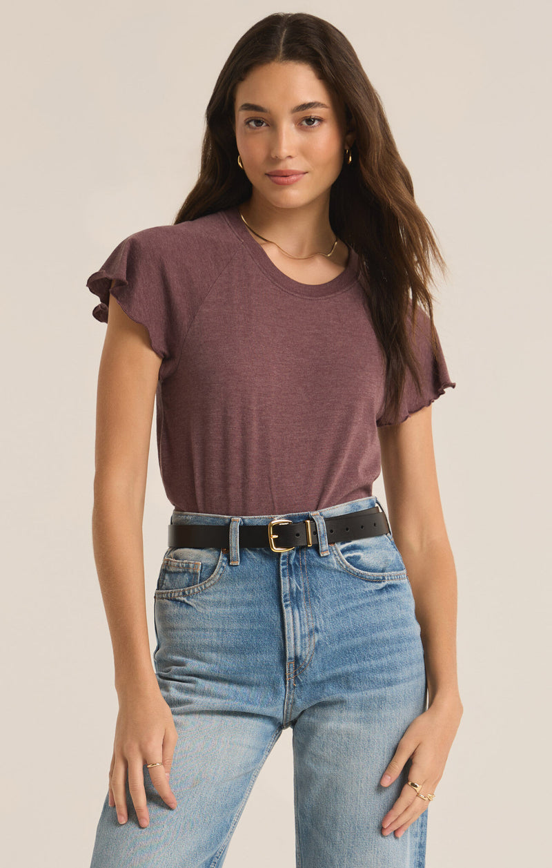 abby flutter tee | more colors