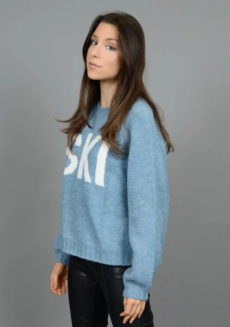 brunhilde ski sweater | blue