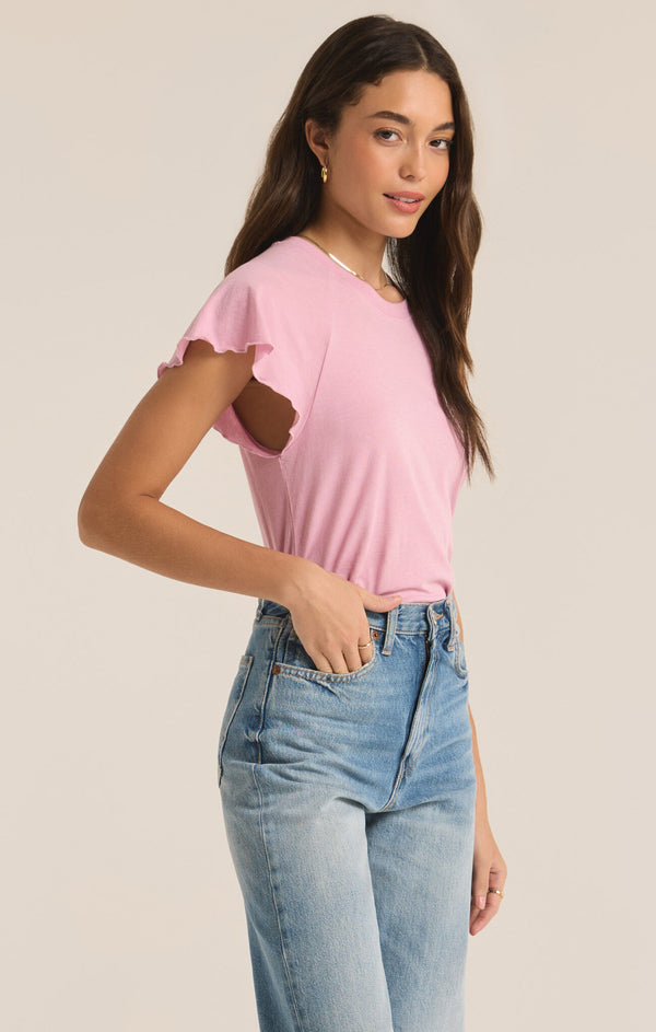 abby flutter tee | more colors