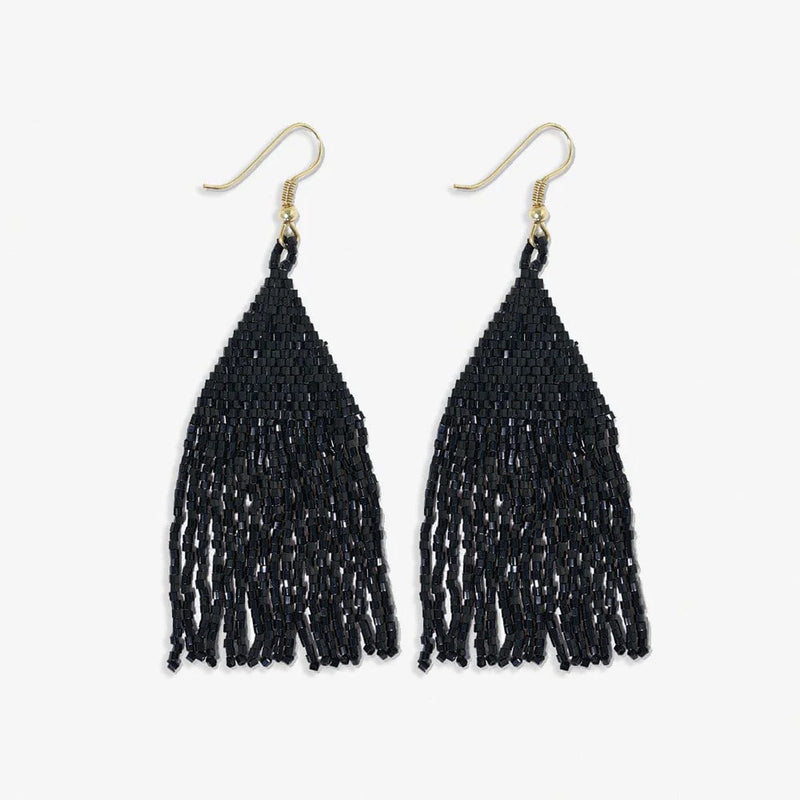 lexie beaded fringe earrings | more colors