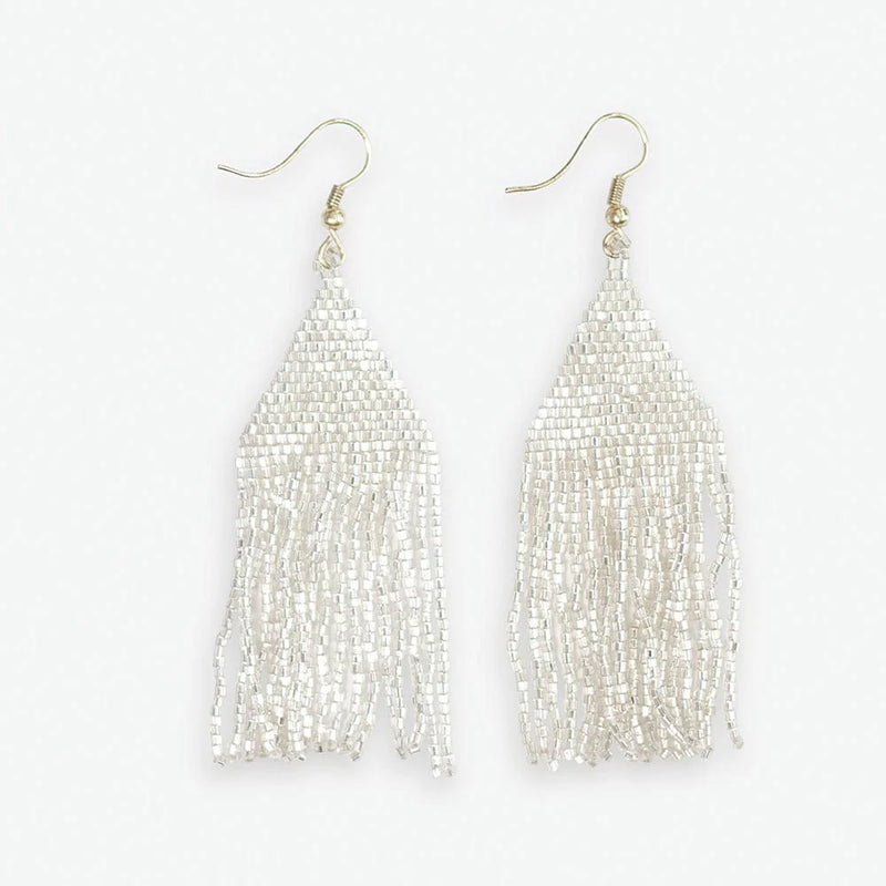 lexie beaded fringe earrings | more colors