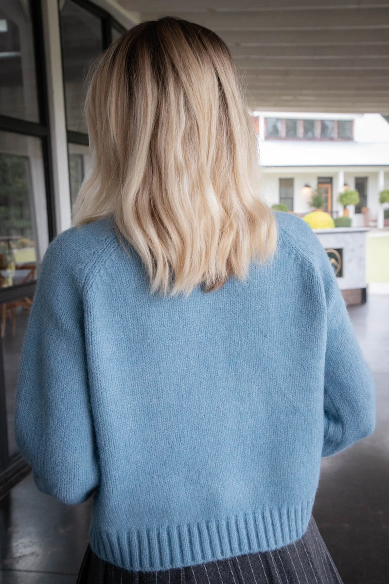 brunhilde ski sweater | blue